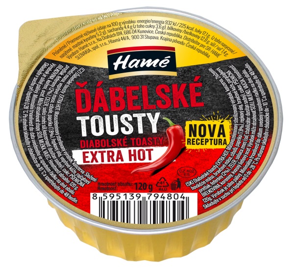 Bulk buy DABELSKE TOUSTY EXTRA HOT 120g HAME (BOX - 16pcs) at wholesale ...