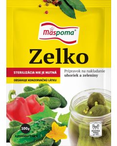 ZELKO 100g PRIP. NA UHORKY MASPOMA (BOX-50PCS)