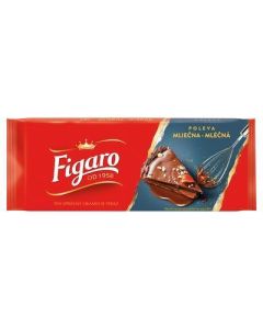 COKOLADA POLEVA MLIECNA 90g FIGARO (BOX-24PCS)