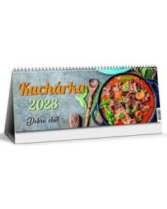 KALENDAR STOLOVY KUCHARKA DOBRU CHUT 2025 (BOX -10)