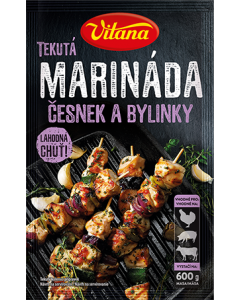 TEKUTA MARINADA CESNEK A BYLINKY 80G VITANA (BOX - 18PCS)